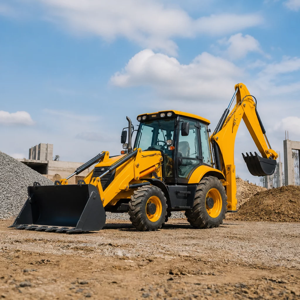 Экскаватор-погрузчик JCB: виды и модели